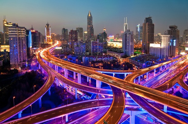 View of Shanghai at night (credit: Dhi/CC BY 2.0)